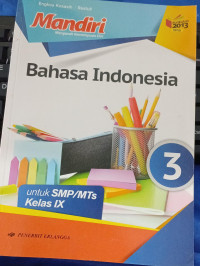 BAHASA INDONESIA UNTUK SMP/MTs KELAS IX