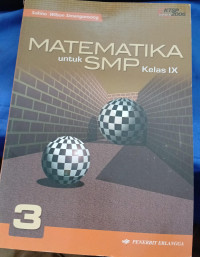 MATEMATIKA UNTUK SMP KELAS IX