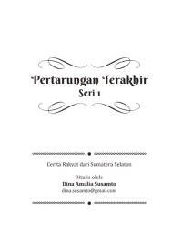 Ebook Pertarungan Terakhir
Seri 1