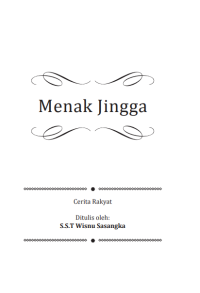 Ebook Menak Jingga