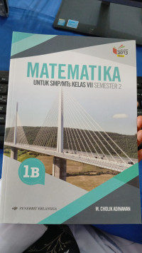 Image of MATEMATIKA UNTUK SMP/MTs KELAS VII SEMESTER 2